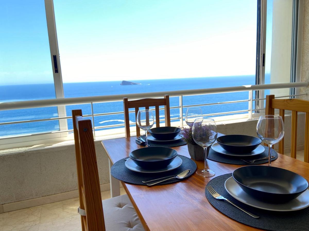 Apartamento Torre Levante, Primera Linea De Playa Benidorm Luaran gambar