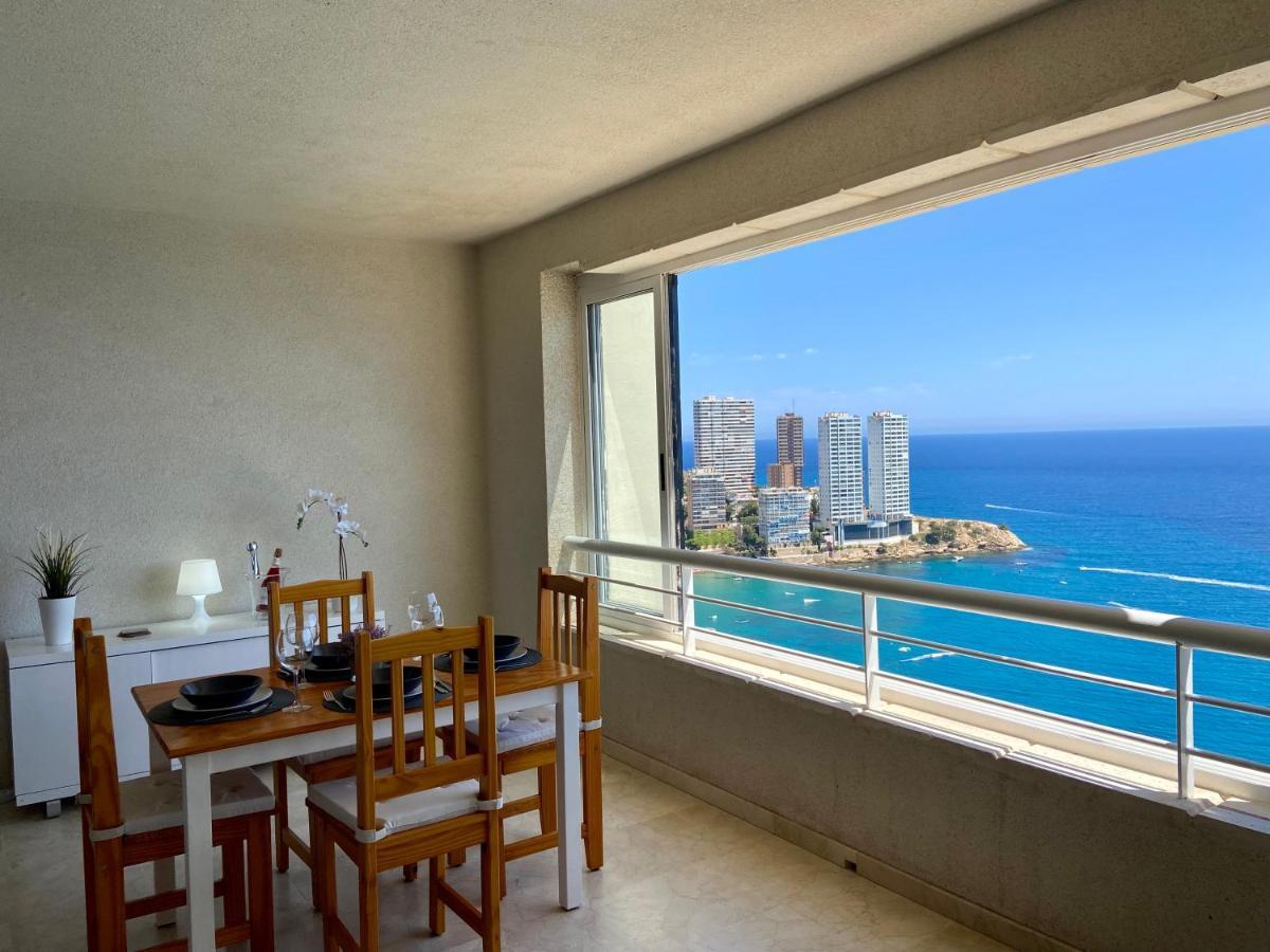 Apartamento Torre Levante, Primera Linea De Playa Benidorm Luaran gambar